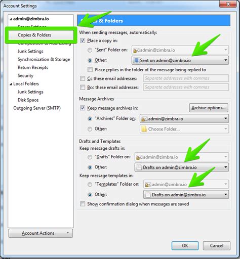 zimbra ac3|Accessing Zimbra Collaboration Server with Thunderbird.